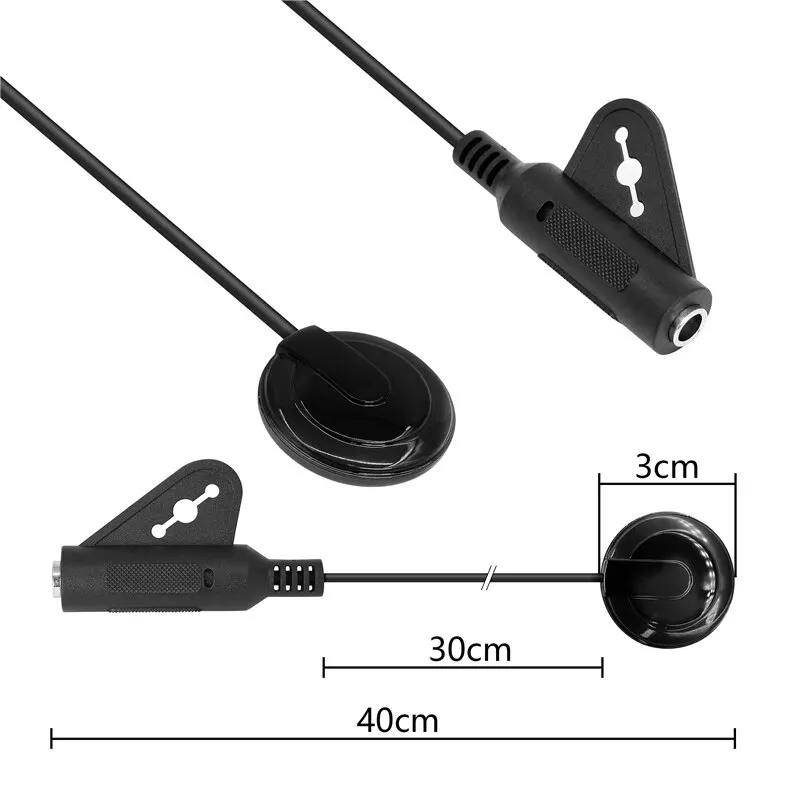Contact Microphone Piezo Pickup Acoustic Guitar Microphone Pickup Cello Banjo Ukulele Mandolin Violin Mic Pickup Image 13