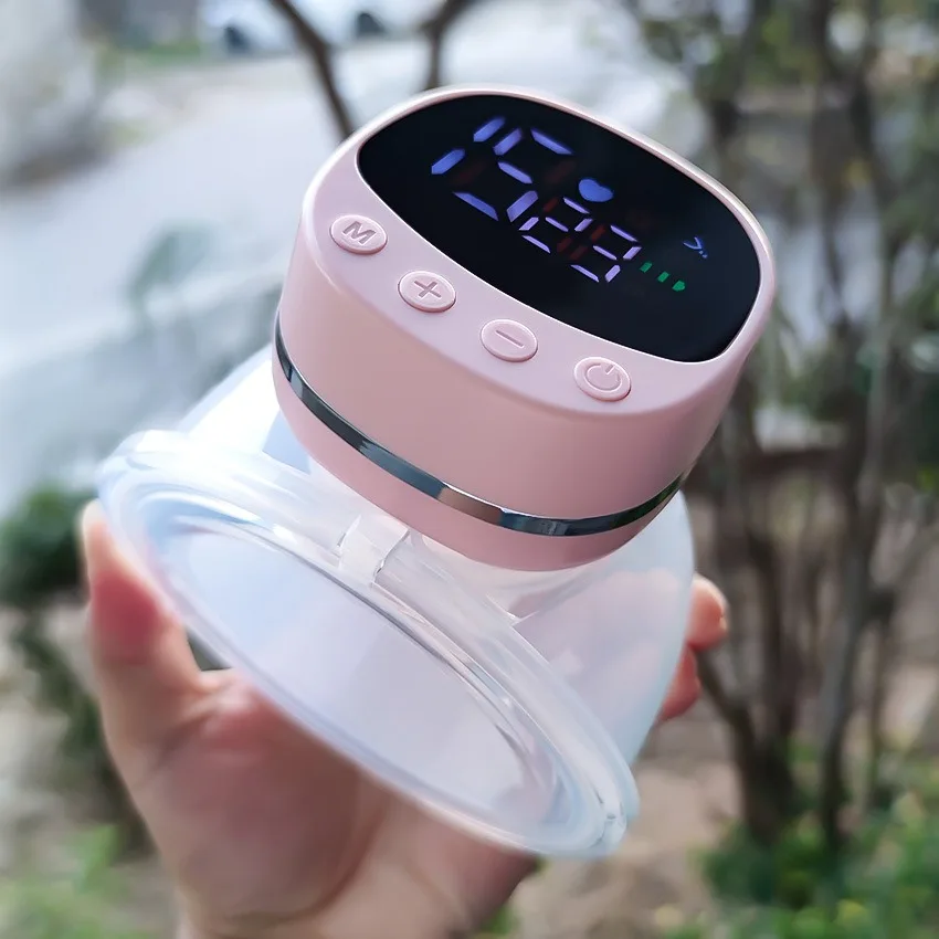 Silent Electric Breast Pump Handsfree BPAFree Milk Extractor Breastfeeding Milk Collector 5 modes with 15 gears