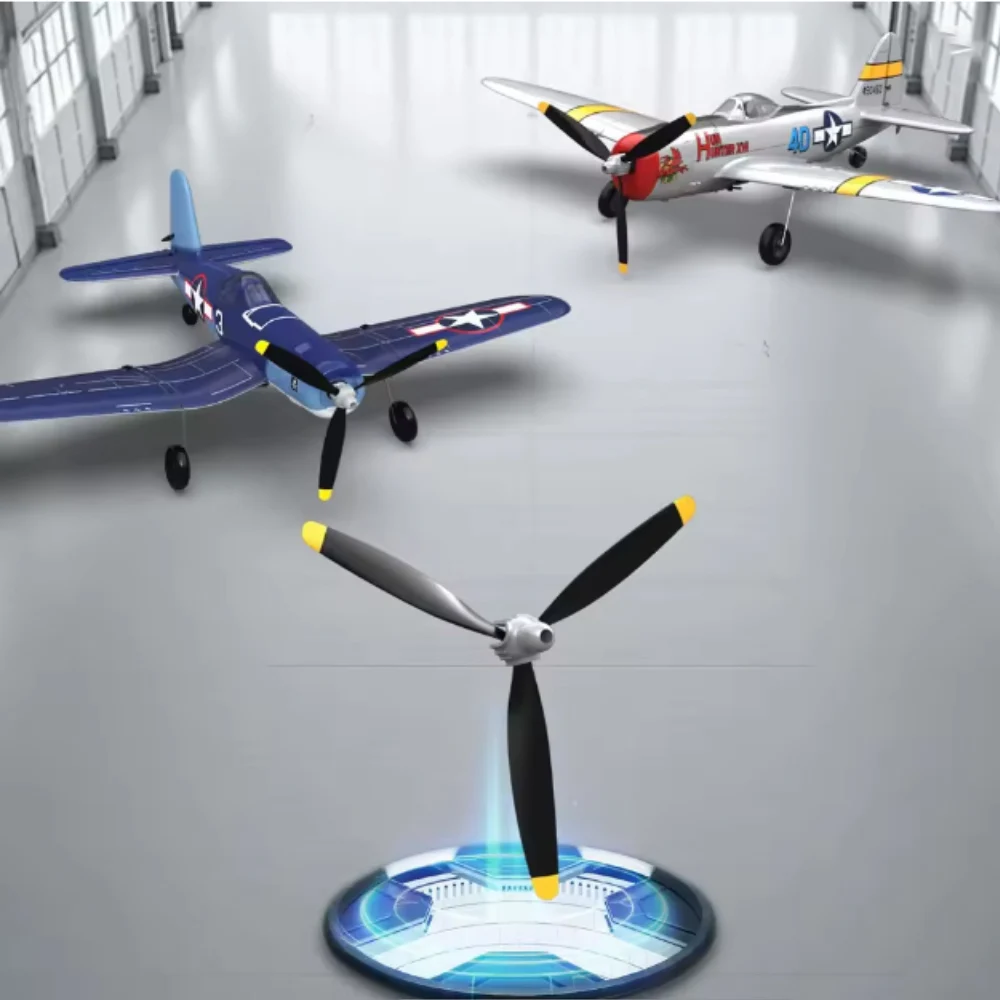 Hélice Avion RC 5.2cm Compatible Volantexrc 761-8 F4U T28 P47 Lot de 3