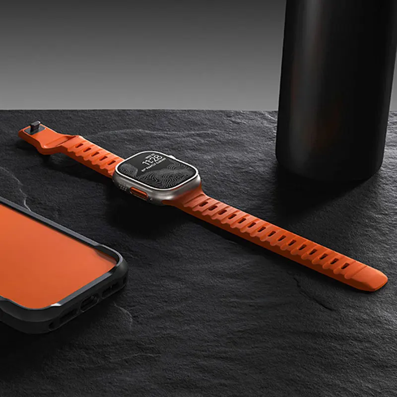 حزام مقاوم للماء لساعة أبل الترا 2 الفرقة 49 مللي...