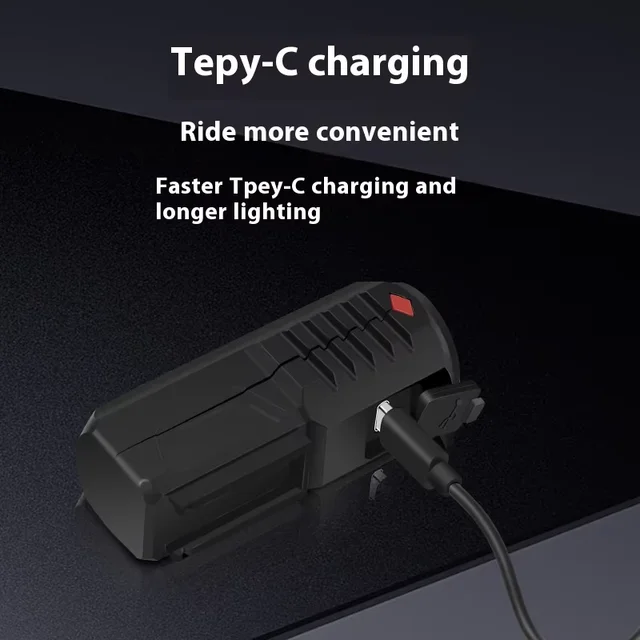 Super Bright LED USB Bike Light Set – Front & Rear Waterproof 3