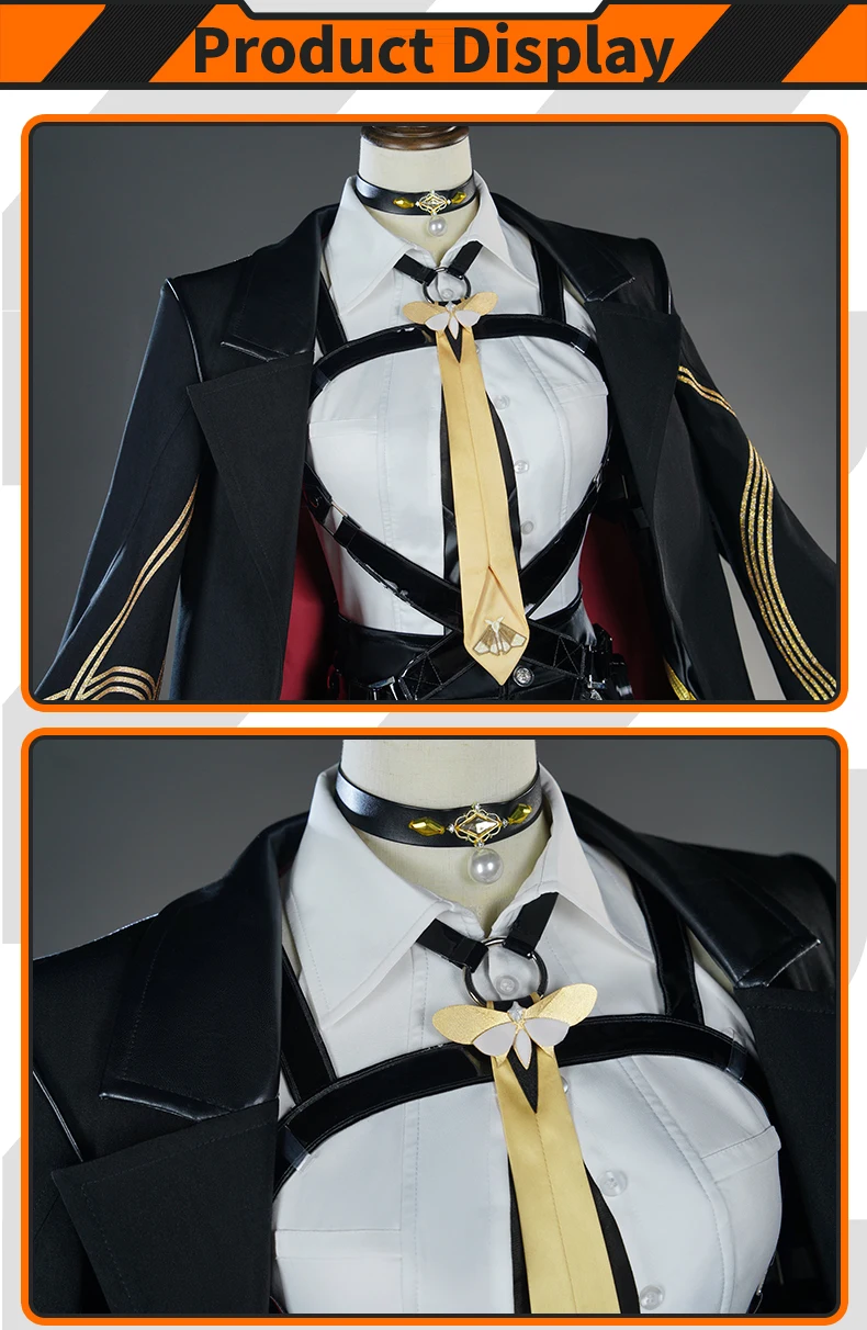 Evelyn Cosplay Kostüm Halloween Spielzeug Zenless Zone Zero ZZZ 6