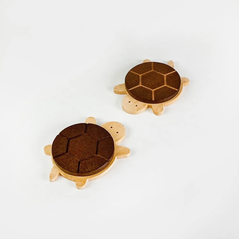 Wooden Turtle Coaster Mat 3