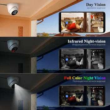 Techage 5MP Video Surveillance Camera 8CH POE NVR AI Face Detect Dome Indoor Two Way Audio