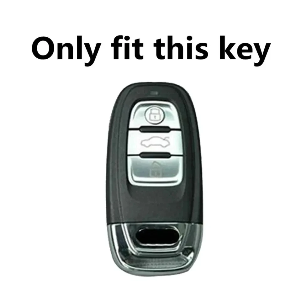 Luxury Car Key Case Cover and Keychain Set - Premium Auto Accessory Holder Shell