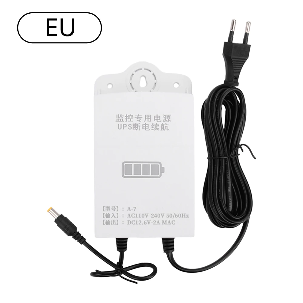 12 V 1800 mah UPS Kesintisiz Güç Kaynağı Çok Amaçlı UPS Pil Yedekleme Güvenlik Bekleme Güç Kaynağı Wifi IP Kamera