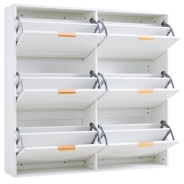 Modern Shoe Cabinet with 6 flap compartments Modern Shoe Cabinet with 6 flap compartments