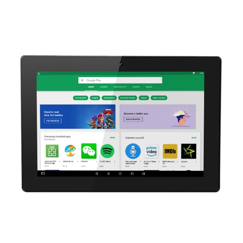 

Vesa монтируемый планшет Android 10 ", 10-дюймовый Poe планшет с фотографией