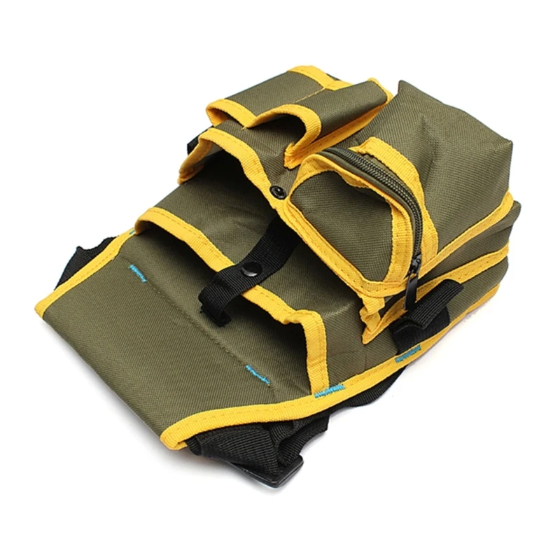 1 PC Canvas Tool Belt Bag Pocket Portable Repair Tools Workshop Hammer Adjustable Waist Carpenters Garden Bag Dropshipping