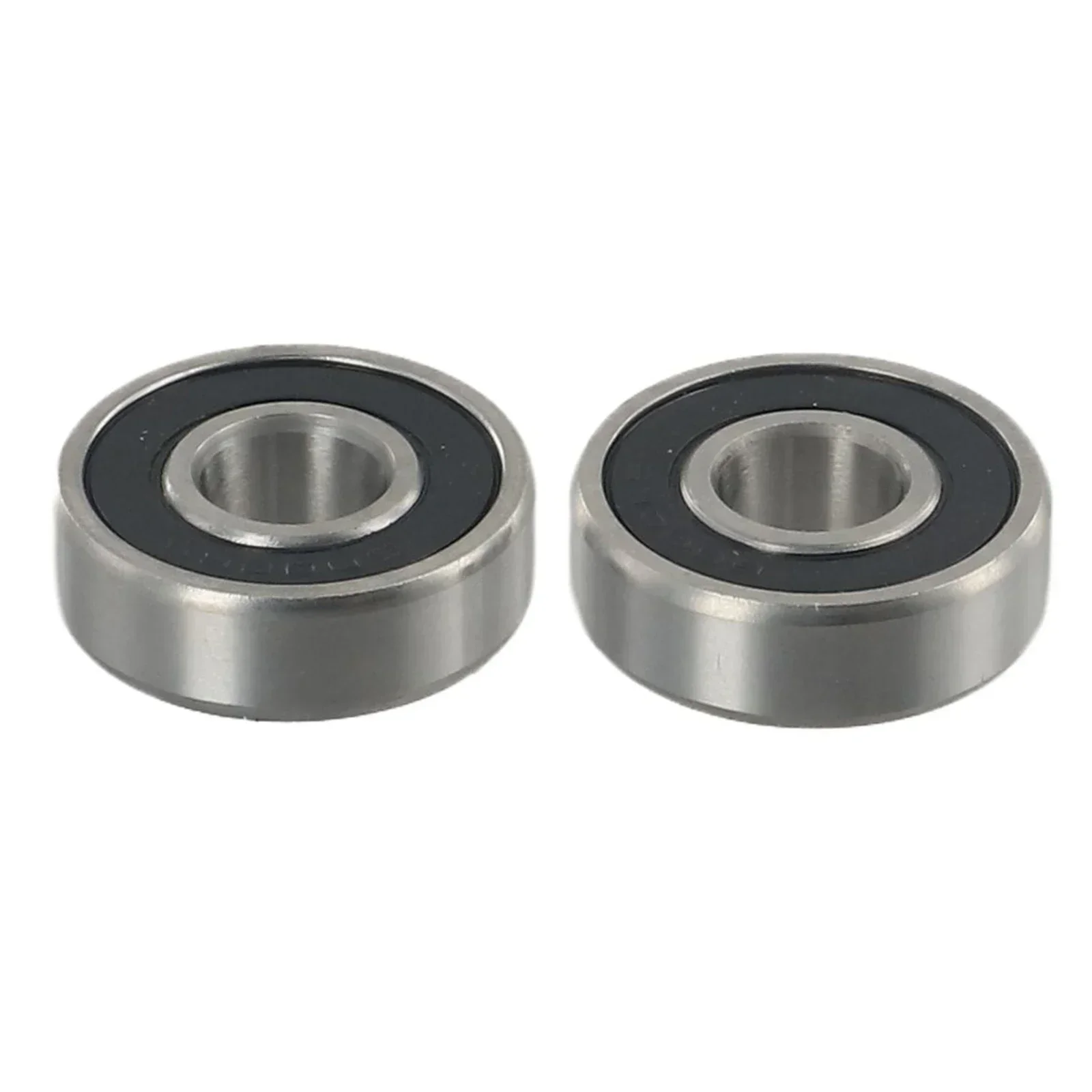 2pcs Bike Wheel Hub Bearings 6000ZZ/6000-2RS For 47cc /49cc Steel Bicycle Silver Hub Bearings Cycling Practical Accessories