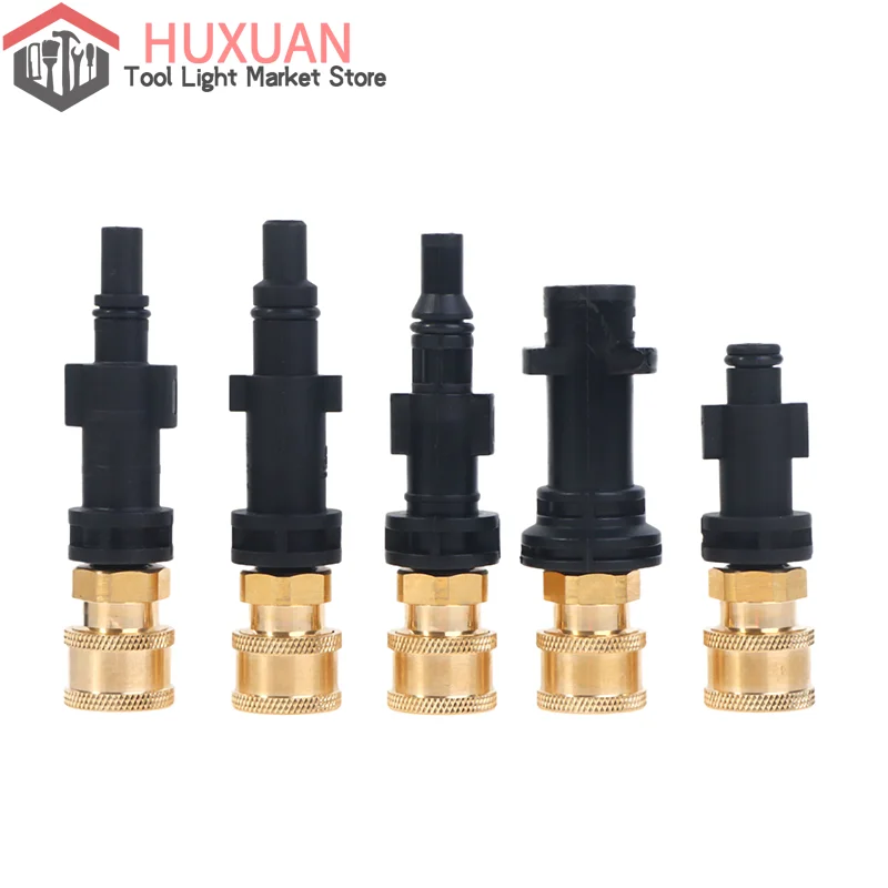 

Pressure Washer Adaptor To 1/4" Quick Release Connector Nozzle For Car Washing Machine Watering Quick Connect Adapter