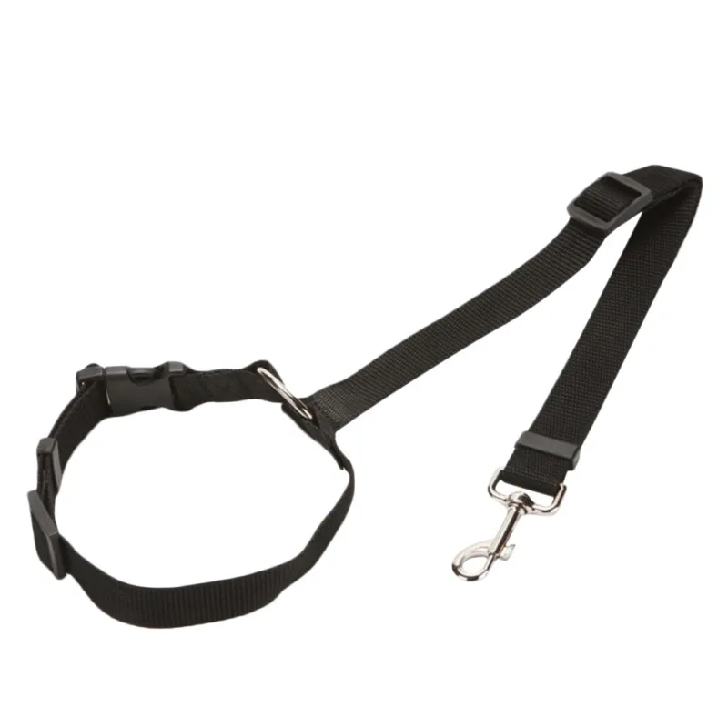 Nylon Dog Seat Belts Leash Safety Pet Car Seat Belt Adjustable Dog Leash Harness Strap For