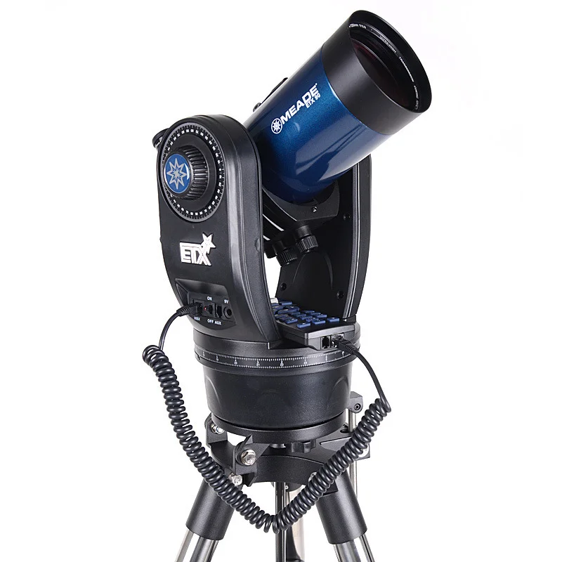 

Astronomical Telescope Maksutov-Cassegrain 90mm Intelligent GOTO Automatic Star Search Professional Star Viewing Aluminum Case