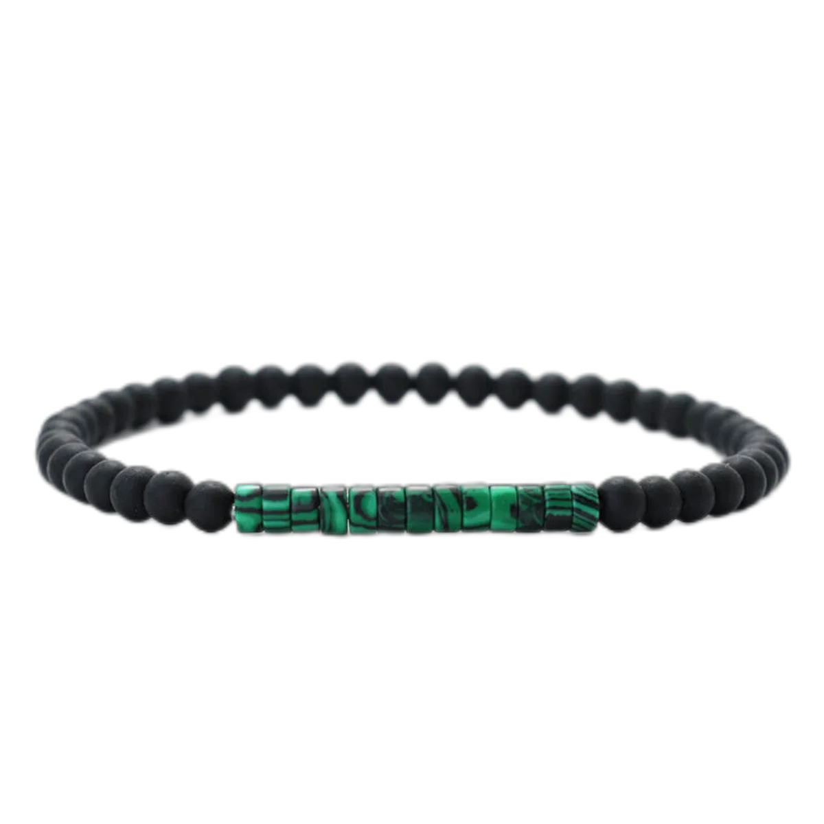 Obsidian Stone Meditation Bracelet 4 mm - Image 5