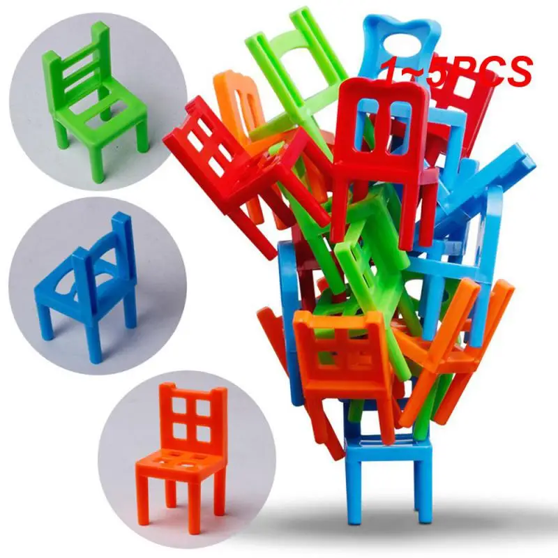 

1~5PCS Family Board Game Children Educational Toy Balance Stacking Chairs Chair Stool GameChair monkey deal