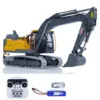 Double E 1:14 Metal Electric RC Excavator E010 EC160E RTR Remoted Diggers Full Alloy Construction Vehicle Trucks Toys TH23137 1