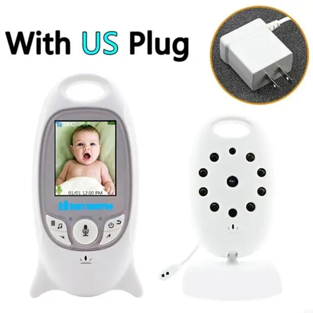 VB601 Wireless Digital Baby Monitor for Bebe Caregiver Night for Vision Camera 5Inch LCD Color Screen Baby Care Device 203A 1