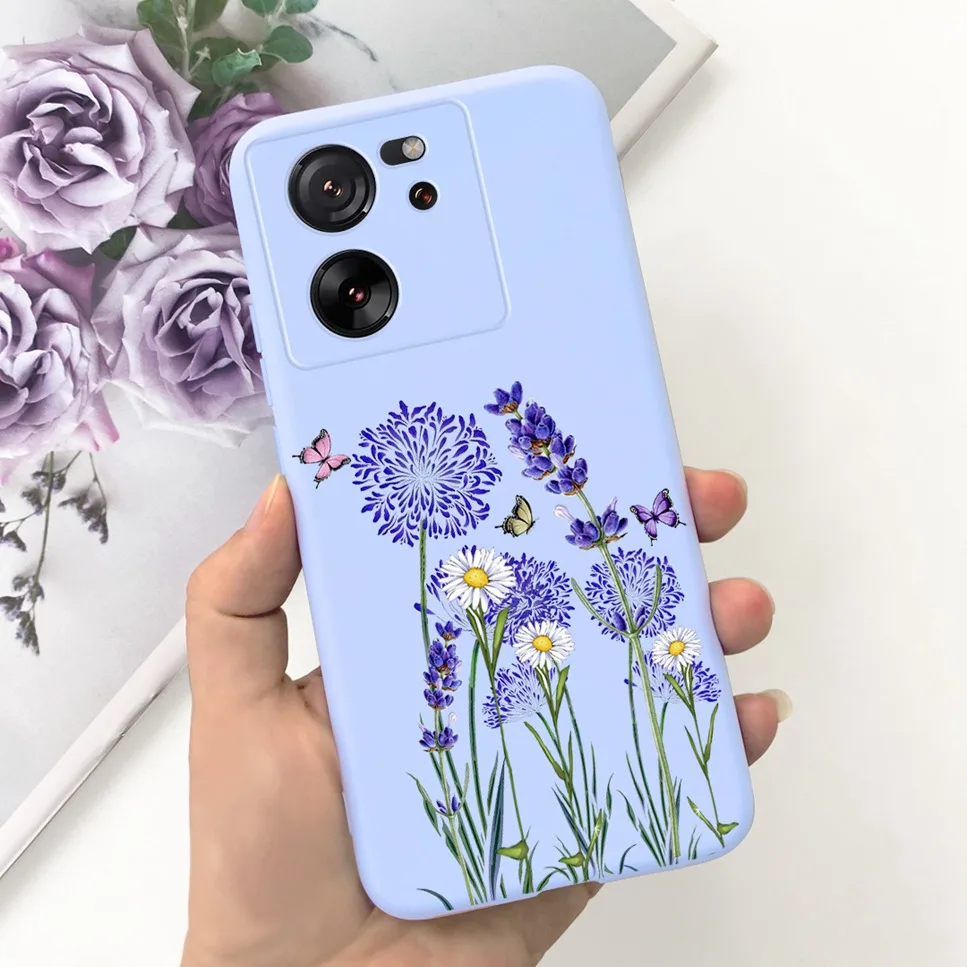 For Xiaomi 13T Case 13 T Pro 5G Candy Paint Soft Silicone Shockproof Phone Cases For Xiaomi 13T Mi13T Pro Bumper Cover Capa