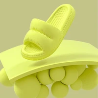 Summer Soft Shoes Cloud Slippers Indoor Mute Bathroom Anti-slip Slide Eva Beach Flip Flops Men Ladies Leisure Sandals - Image 6