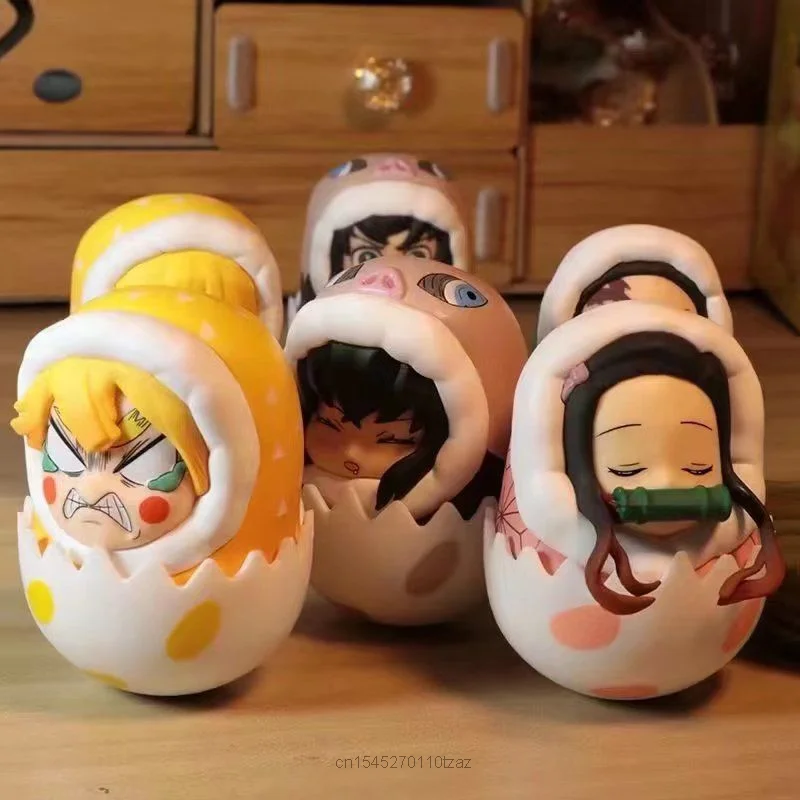 Demon Slayer Tumbler Figure Nezuko Tanjirou Inosuke Zenitsu Anime Acion Kawaii Model Roly Poly Toys Funny Birthday Gift For Boys 2 Demon Slayer Tumbler Figure Nezuko Tanjirou Inosuke Zenitsu Anime Acion Kawaii Model Roly Poly Toys Funny Birthday Gift For Boys 2