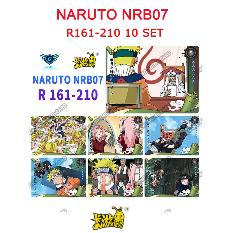 Kayou Naruto New T2W8 T4W7 T4W6 T2W7 Anime Rare Card Full