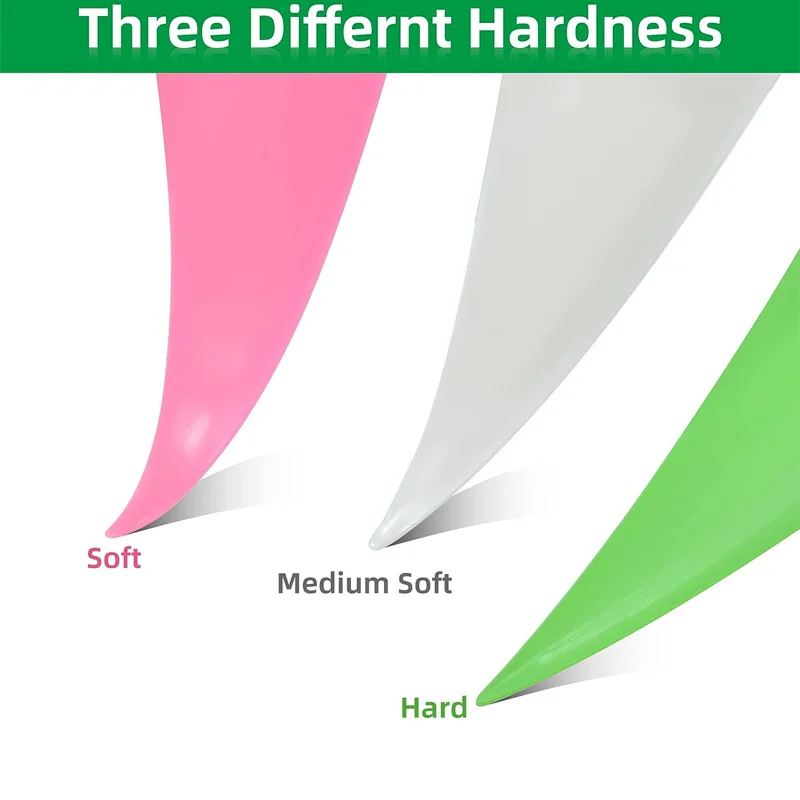 3 Hardness Car Corner Triangle Squeegee Window Tint Kit Plastic Card Scraper Tight Spaces Wrap Vinyl Curves Slot Tint Tool