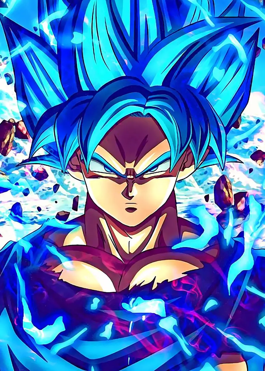 Pintura em tela clássico anime dragon ball z son goku parede quadros  decorativos sala de estar decoração do banheiro arte da parede - AliExpress