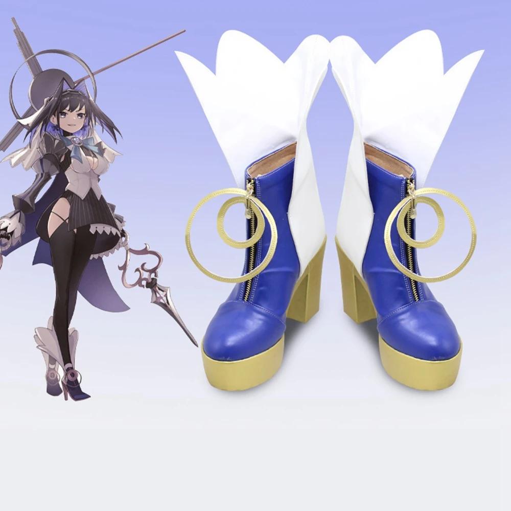 

Unisex Anime Cos Ouro Kronii Cosplay Costumes Shoes Boots Custom Size