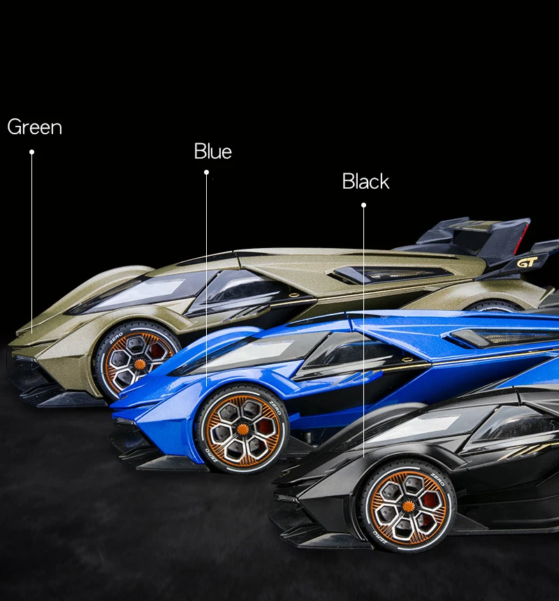 Lamborghini Vision Gran Turismo V12 GT 1:22 Ölçekli 