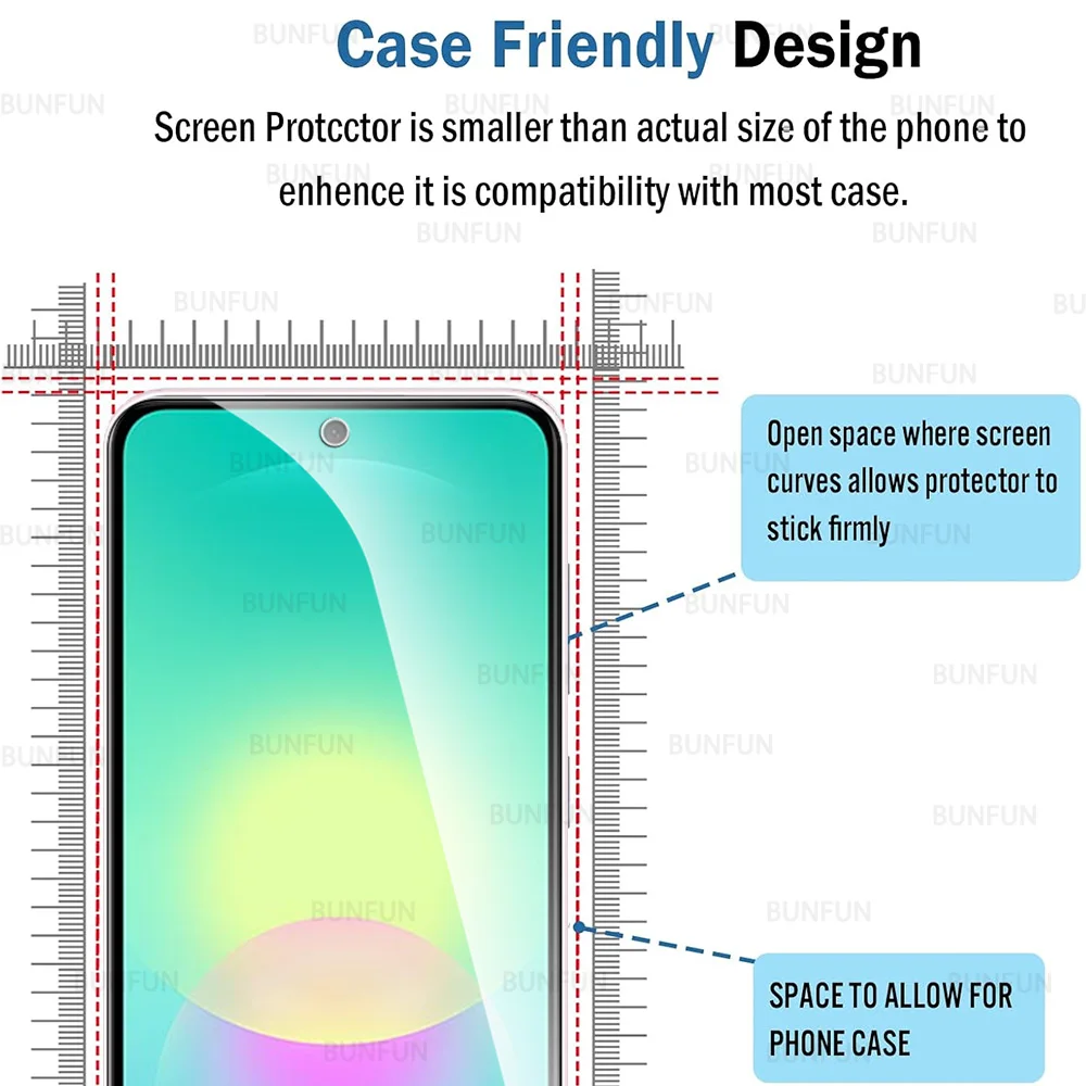 Crystal Clear Tempered Glass Screen Protector – Premium Phone Film