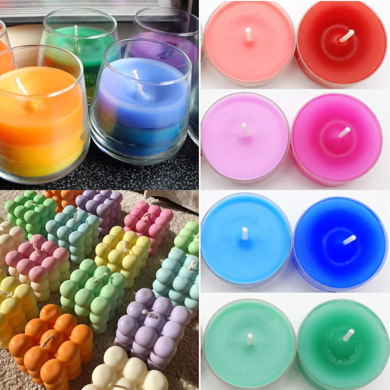 CandleDyesChipsDIYCandlesMaking34PopularColorsNontoxic