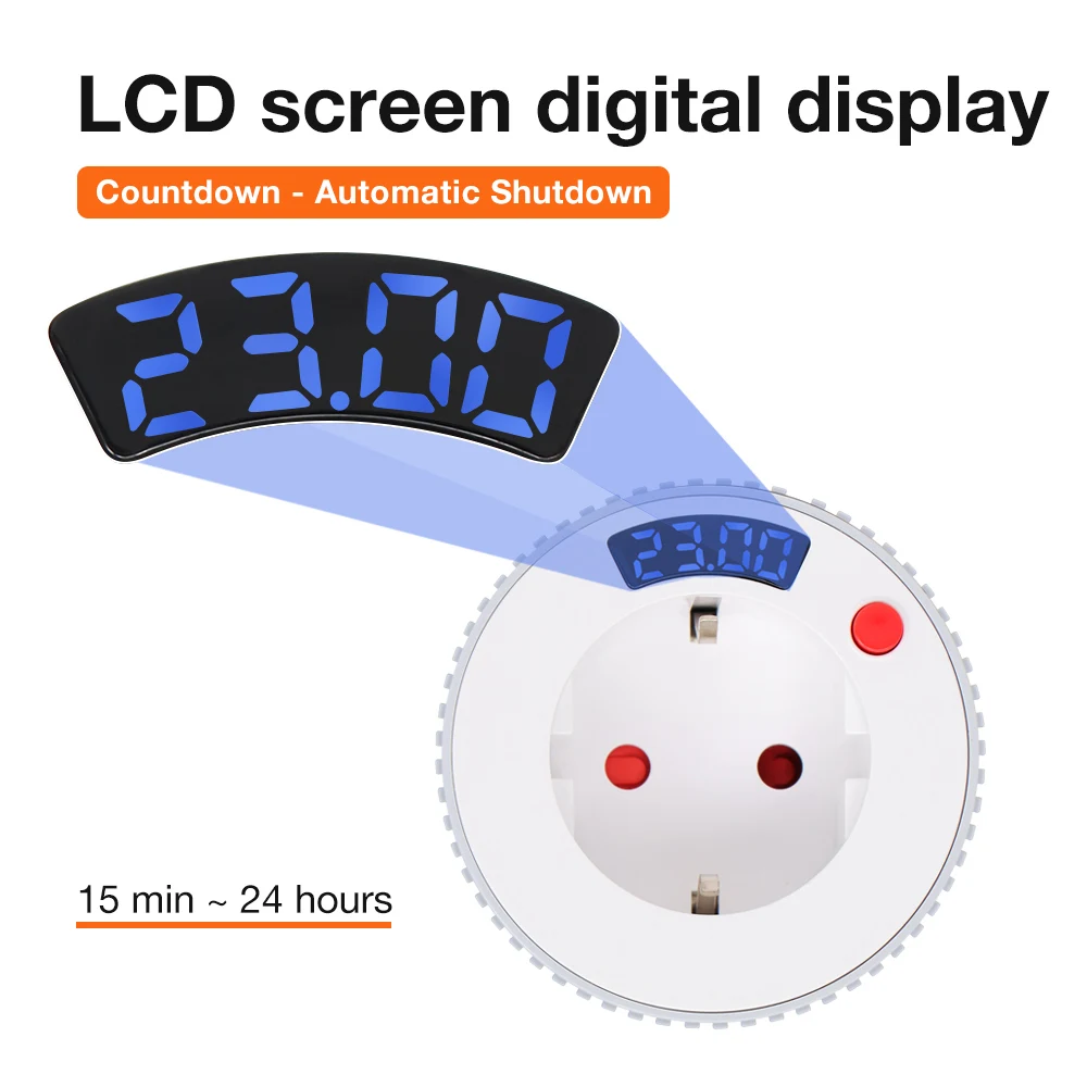 Tuya WiFi Smart Timer Socket 15 Minutes-24 Hours