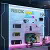 DIY pegboard wall storage kit: punch - free, suitable for wall display in e-sports rooms and studies. 3