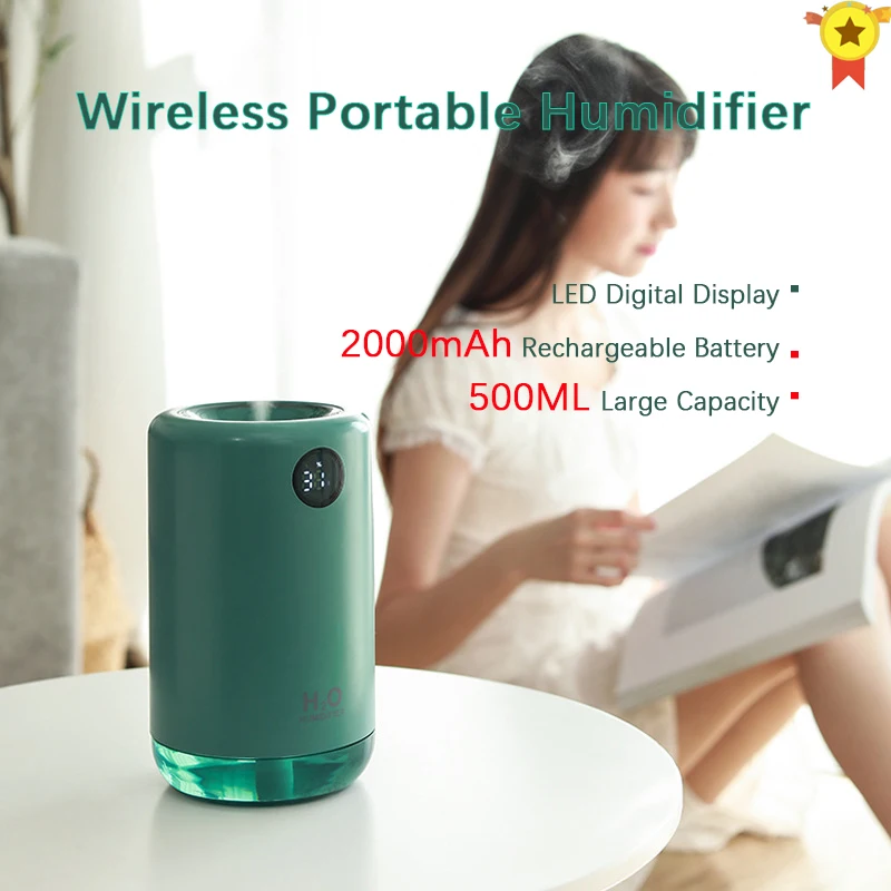 Mini Air Humidifier Essential Oil Diffuser Car Difuzer Portable Difusor  Aroma Defuser Electric Smells Difuser Humidity Humidifer - AliExpress