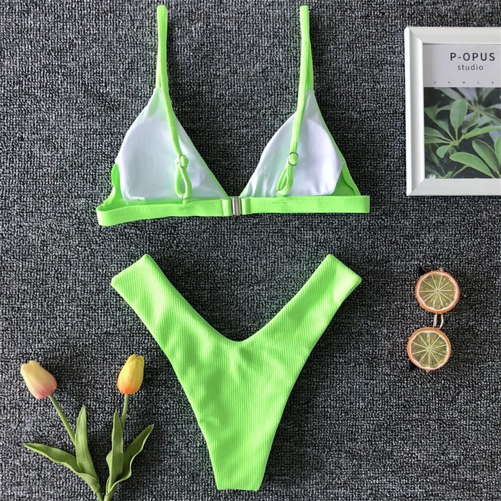 maillot de bain vert, bikini vert, maillot de bain sexy, maillot de bain Y2K, maillot de bain féminin