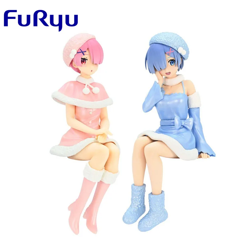 

Фигурки аниме FuRyu оригинальные, ОЗУ, Рем, Снежная принцесса, лапша, фигурки, фигурки героев аниме, игрушки для мальчиков и девочек, подарки, модели, украшения
