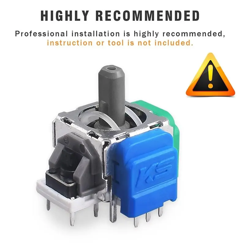 자기 저항 전자기 조이스틱 TMR 홀 효과 3D 게임 컨트롤러 10개