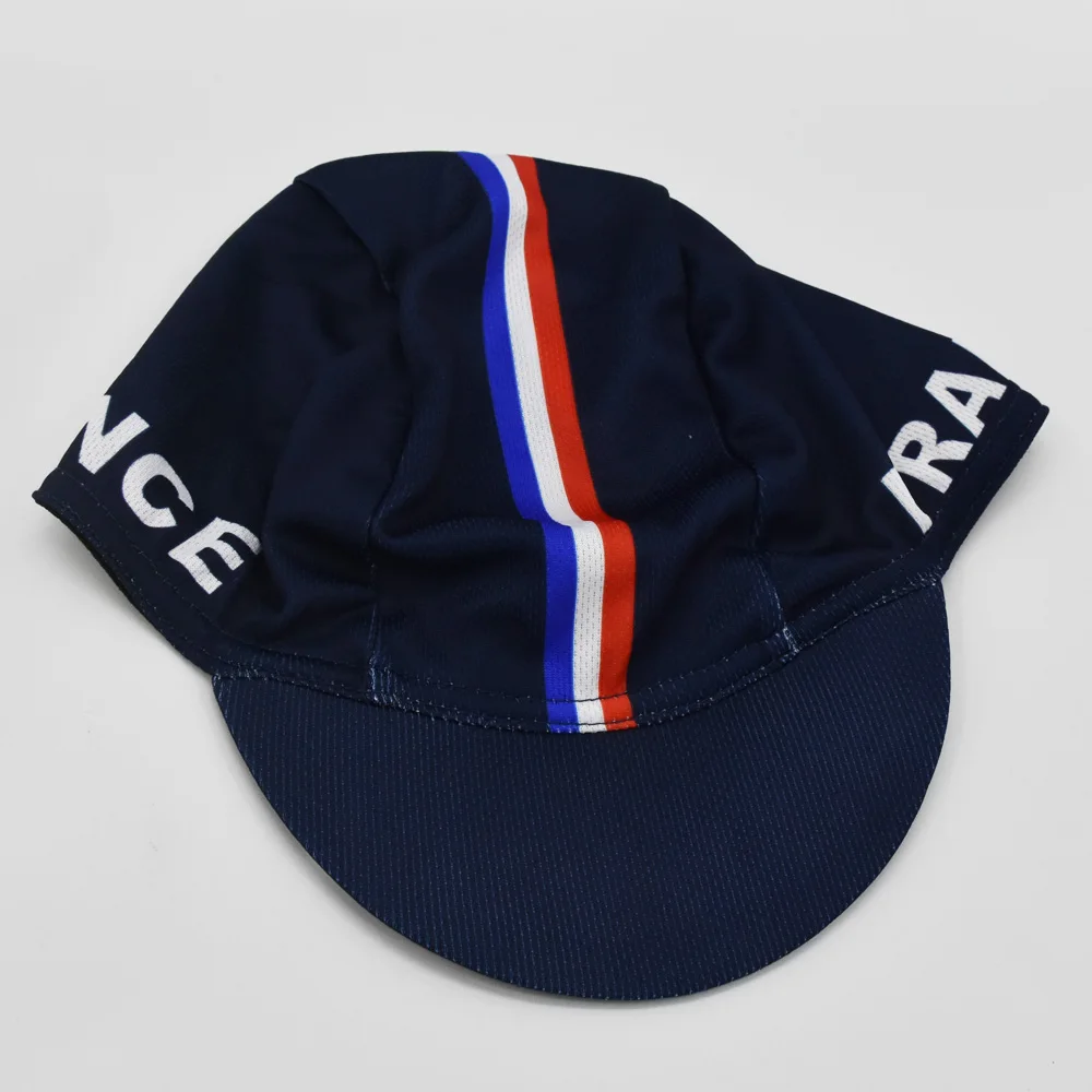 France Team Cycling Cap Road Bicycle Hat Bike Headwear Men and Women Gravel Cap