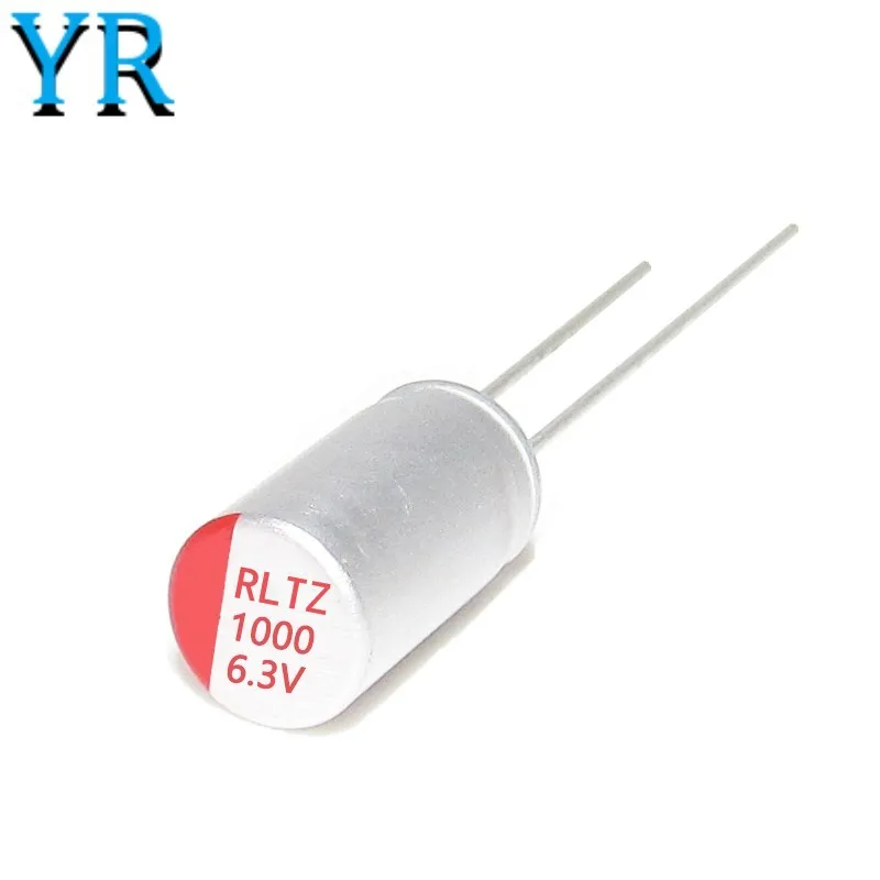 10PCS 6.3V 10V 16V DIP Solid Electrolytic Capacitor 100UF 270UF 330UF 470UF 560UF 820UF 1000UF 1200UF 1500UF 2200UF 4700UF