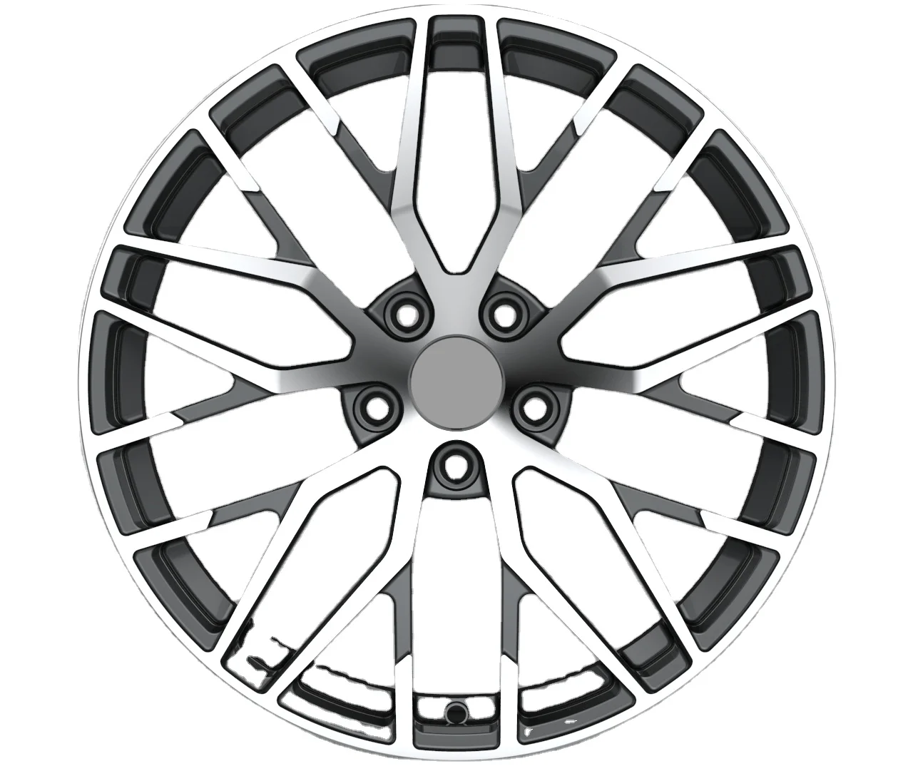 

T6061 Luxury car rims 19 inch 5x112 forged wheels