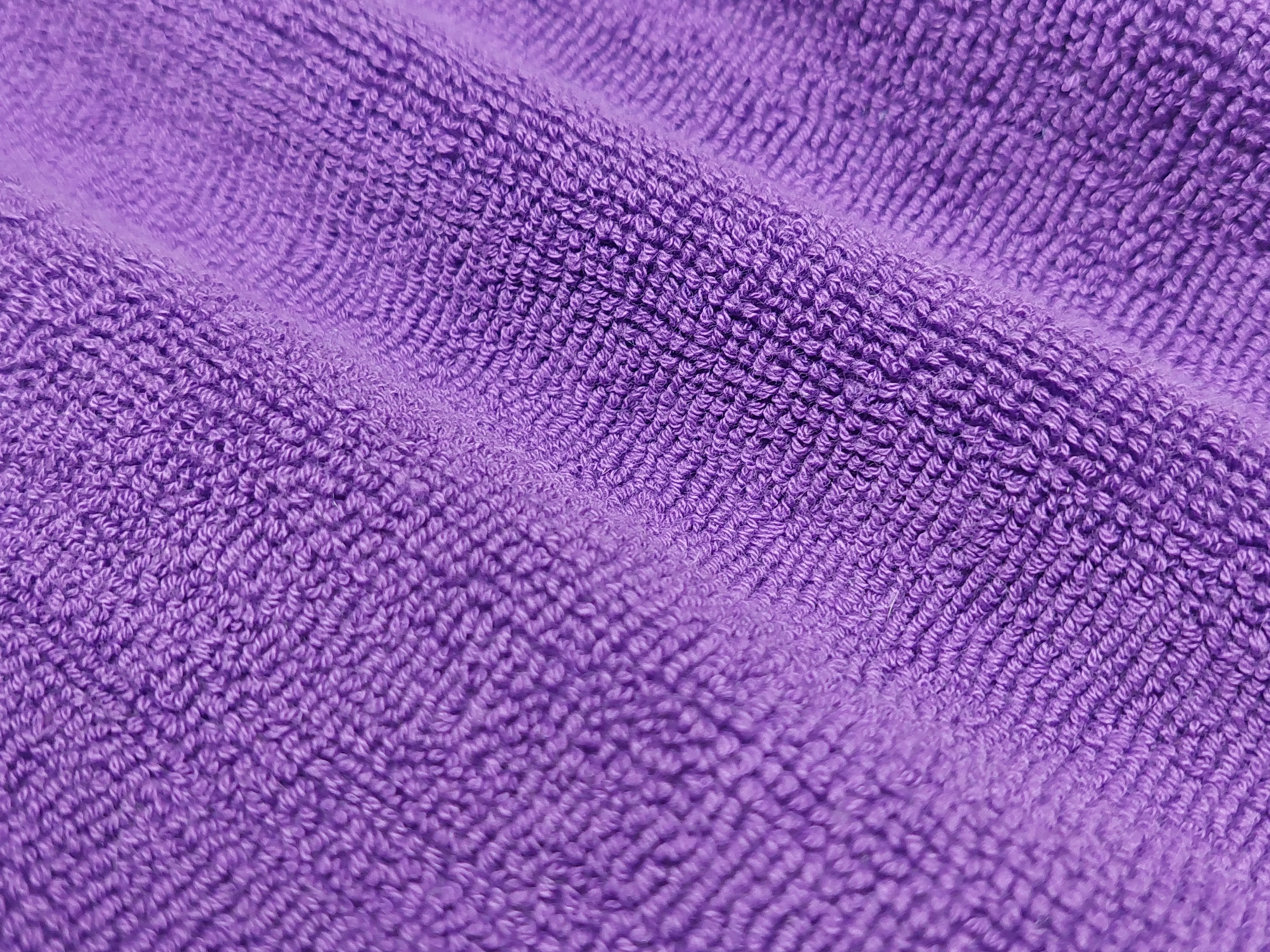 High quality purple face towel, 100%cotton, 50*80cm, logo embroidery is available for SPA, beauty salon 3