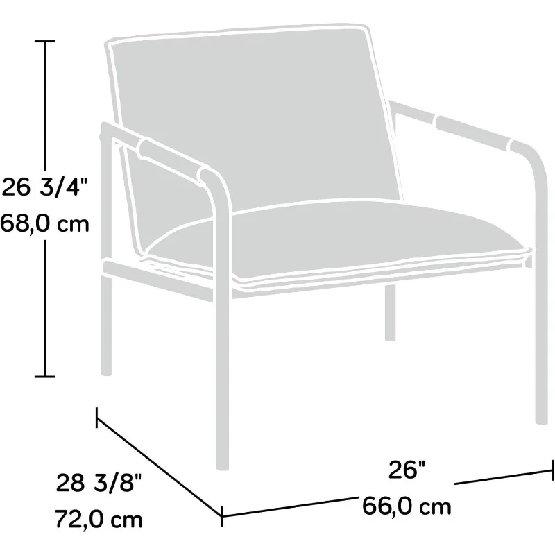 Café Chairs, Cafe Metal Lounge Chair, Charcoal Gray Finish 3