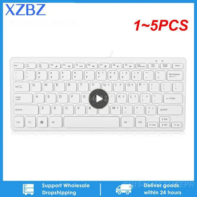

1~5PCS Keyboard Sleek Popular Laptop Efficient Versatile Usb Mini Compact Design Wired Compact Convenient Stylish Durable Trendy