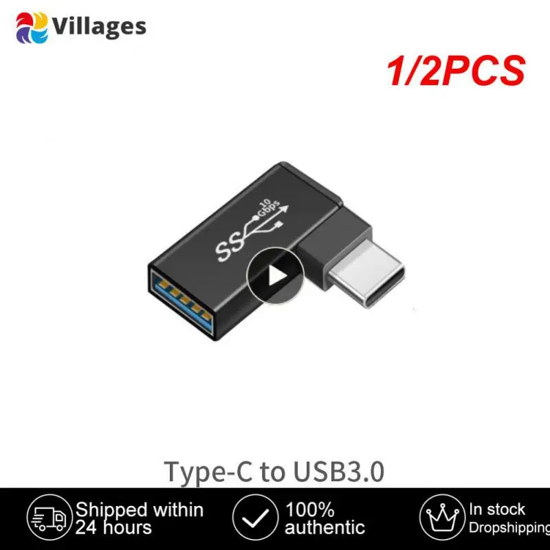 

1/2 шт. градусов, USB 3.1 Тип C Женский на USB A женский стандарт B, OTG Тип C на usb 3,0, Мужской конвертер