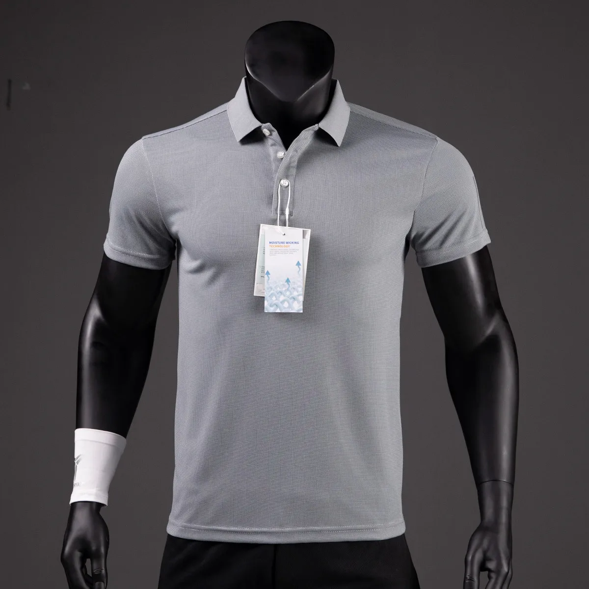 Men's Golf Shirt Luxury Functional Polo Shirt Quick-drying Perspiration Breathable Lapel Short-sleeved T-shirt for Man Summer 8