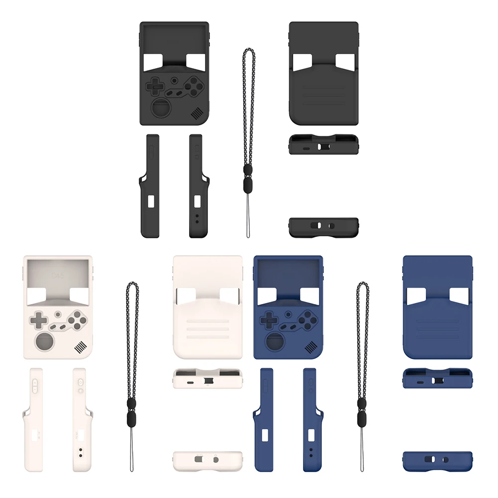 Silicone Case Shockproof Protective Cover Protector Shell Sleeve Soft Skin Cover Case for ANBERNIC RG40XXV Handheld Game Console