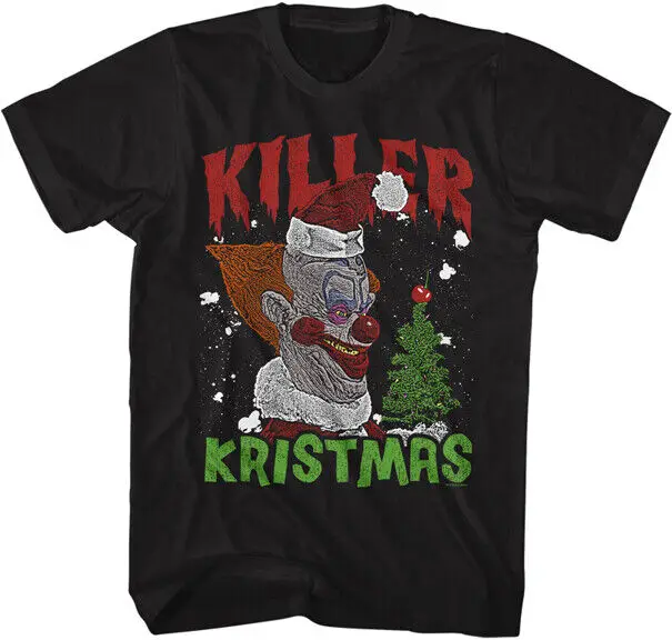 Killer Klowns From Outer Space Movie Rudy Killer Maglietta Da Uomo Krimas