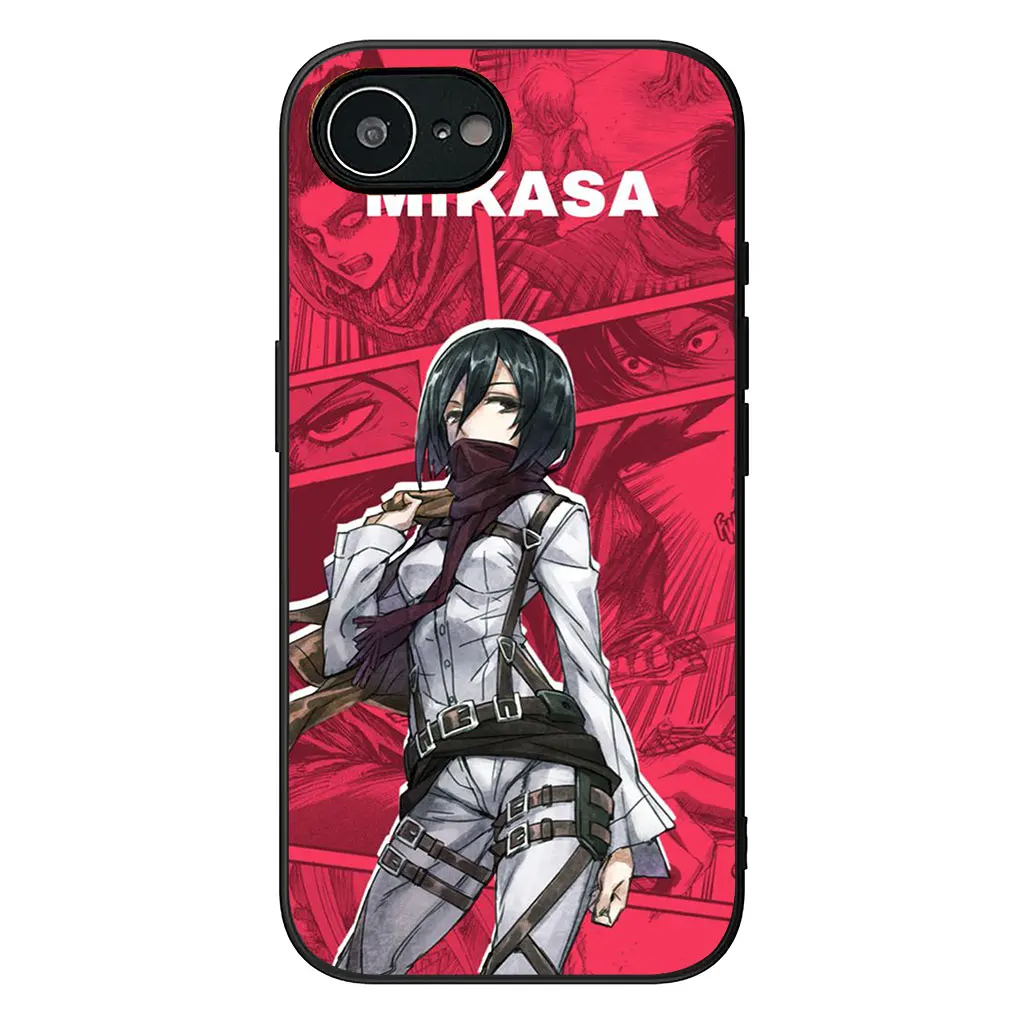 Attack Jaeger & Levi Anime Protective Phone Case - Sleek Design