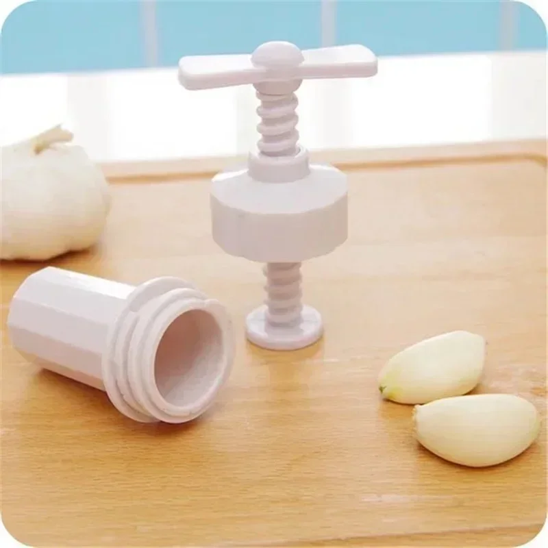 Kitchen Cooking Tools Garlic Press Squeezer Screw Press Peeler Garlic Press Slicer Cutter Cooking Tool Kitchen Accessories