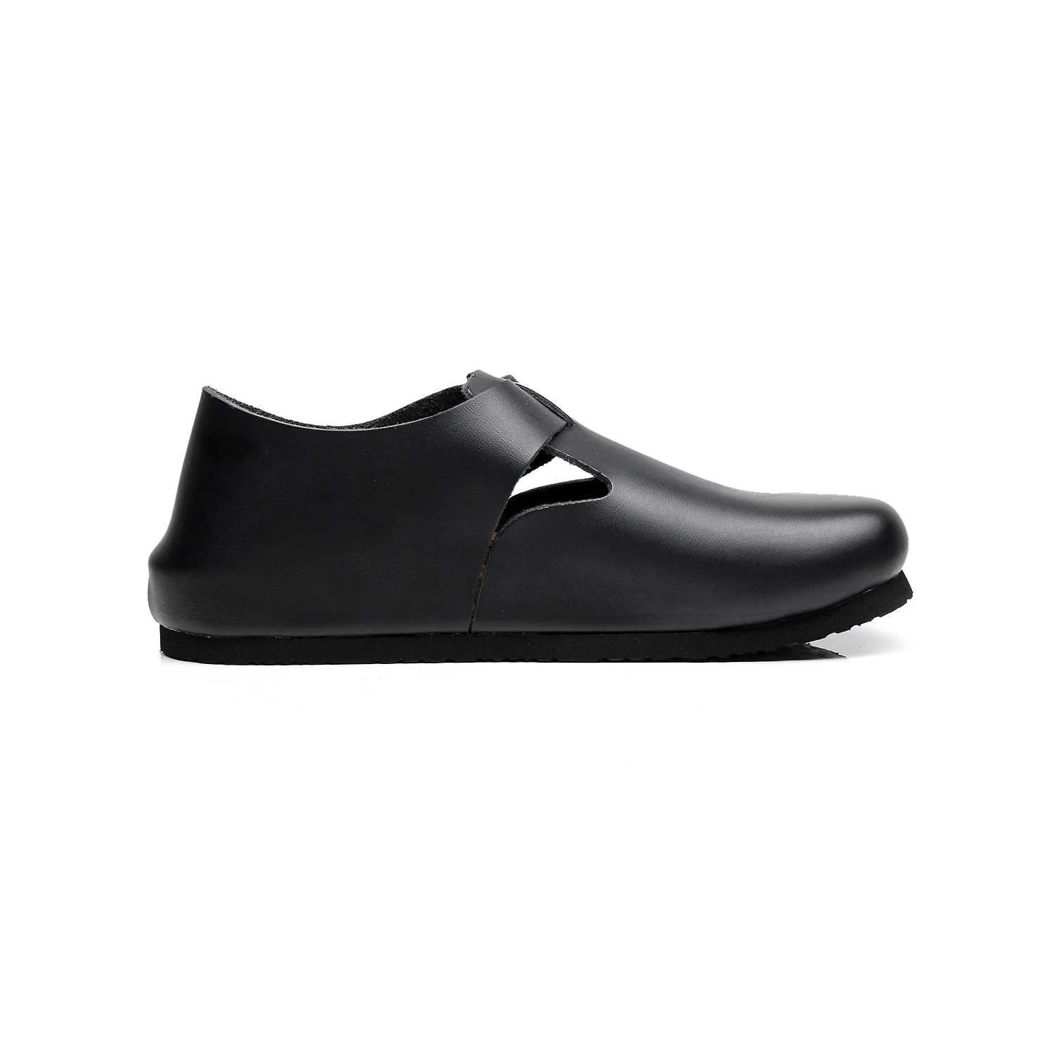 Comfortable Women's Cork Shoes Low Heels with Adjustable Buckle, Perfect for Outdoor Activities Men's Sandals 4